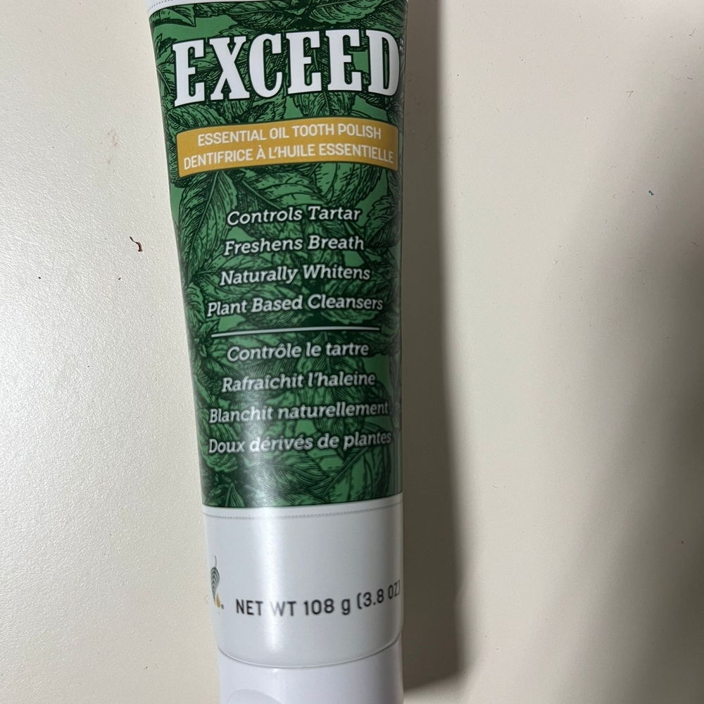 Essential Oil Tooth Polish - Green
